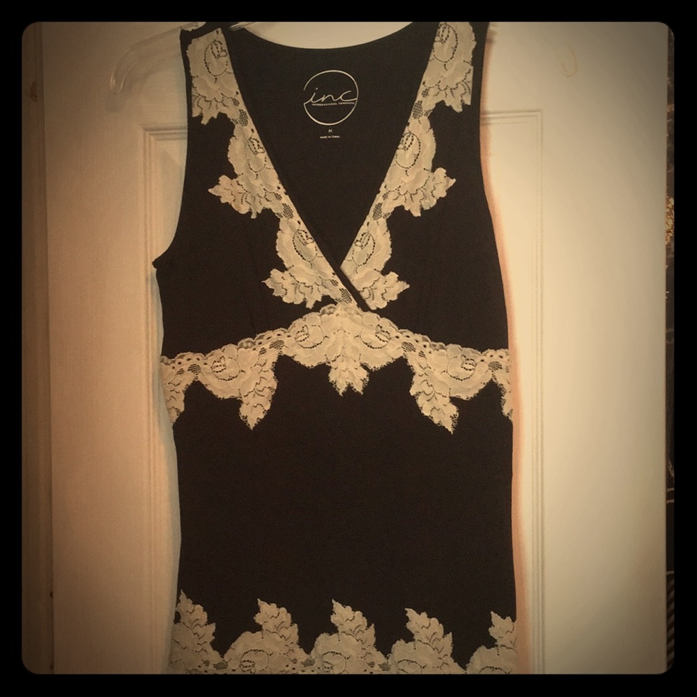 Inc v neck tank top